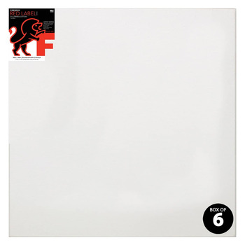 Fredrix Red Label Medium Texture Duck 3/4" Profile - 48" x 48" (Box of 6)