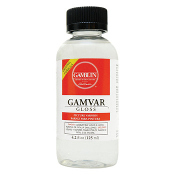 Gamblin Gamvar Gloss Picture Varnish 4.2oz Bottle