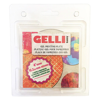 Gelli Arts Gelli Printing Plate 4" Round