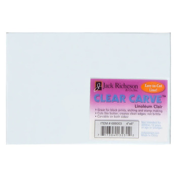 Jack Richeson Printmaking Supplies - Clear Carve, 4"x6"