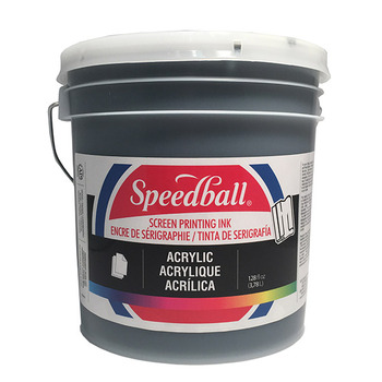 Speedball Acrylic Screen Printing Ink 1 Gallon - Black