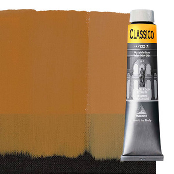 Maimeri Classico Oil Color 200 ml Tube - Yellow Ochre Light
