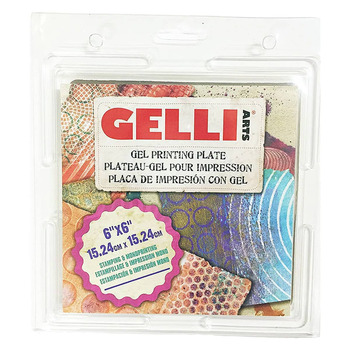 Gelli Arts Gel Printing Plate 6x6", Square