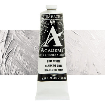 Grumbacher Academy Oil , Zinc White 150ml