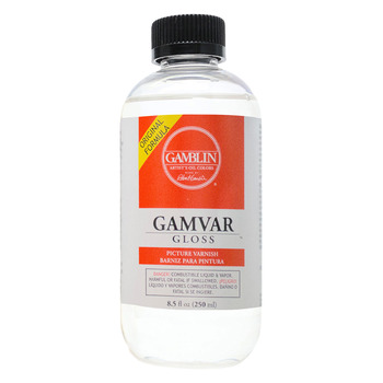 Gamblin Gamvar Gloss Picture Varnish 8.5oz Bottle