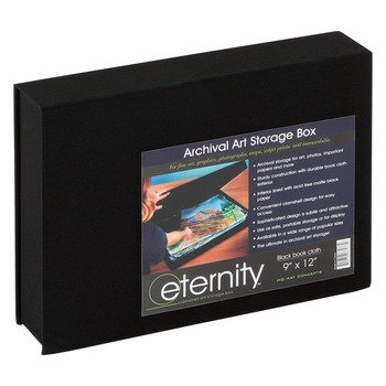 Eternity Archival Clamshell Art Storage Box 9x12"
