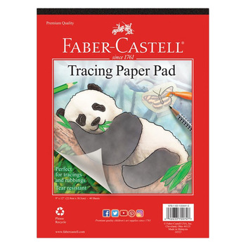 Faber-Castell Tracing Paper Pad 9x12"
