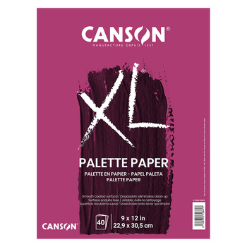 Canson XL Palette Paper Pad 40 Sheets 9" x 12"