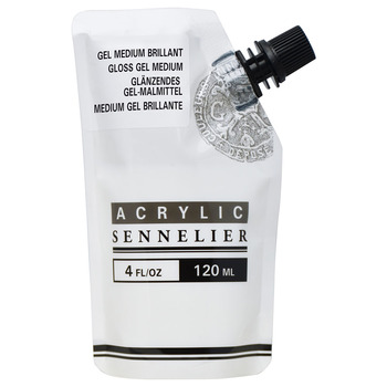 Sennelier Acrylic Medium Gloss Gel Medium 4oz
