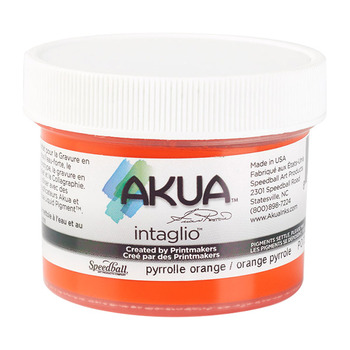 Akua Intaglio Ink 2oz - Pyrrole Orange