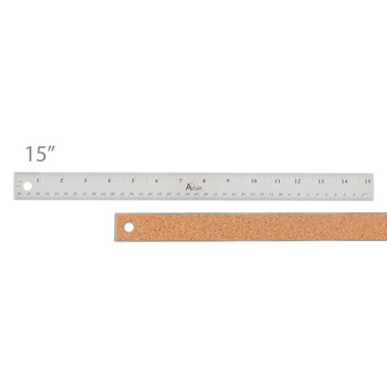 Acurit Stainless Steel Ruler 15" (40cm)