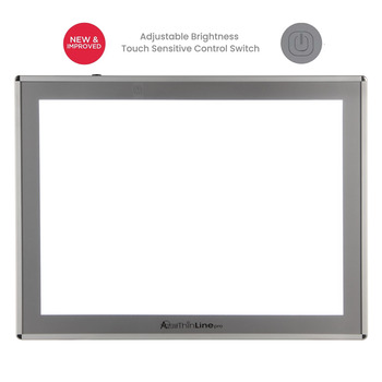 Acurit Dimming Thin Line Pro 12" x 17" Led Light Pad, (overall size 14.8" x 19.8")