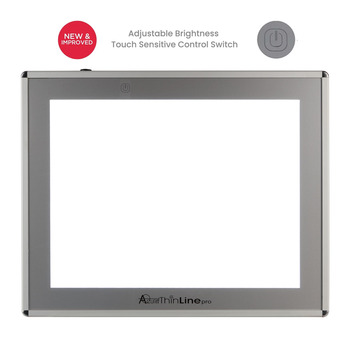 Acurit Dimming Thin Line Pro 9"x12" Led Light Pad, (overall size 11.8" x 14.8")
