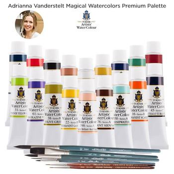 Adrianna Vanderstelt Magical Turner Watercolors Premium Palette