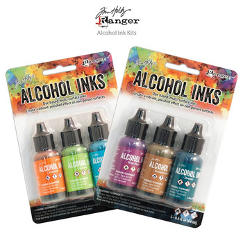 Ranger Tim Holtz Alcohol Ink 3 Pack Kits