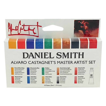 Daniel Smith Extra Fine Watercolor Set - Alvaro Castagnet Master Artist Set of 10,  5ml