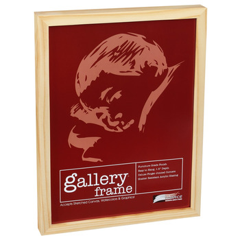 Ambiance Gallery Wood Frame - 20" x 28" Natural, 1-1/2" Profile (Single)