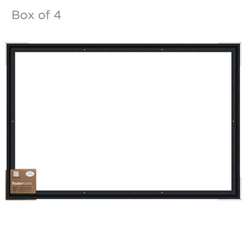 Ampersand Bold Face Floater Frame - Black 24" x 36" (Box of 4)