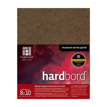 Ampersand Hardbord™ 3/4" Cradle Panel 8x10"