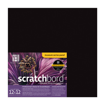 Ampersand Scratchbord 12x12"