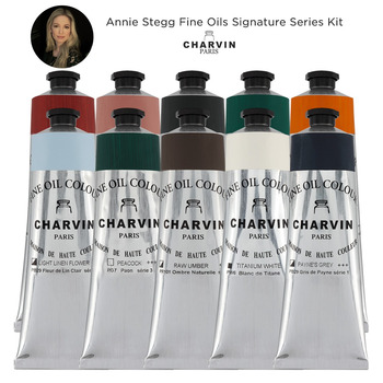 Annie Stegg Set of 10 Charvin Fine Oils 150ml Artist Signature Set