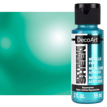 DecoArt Extreme Sheen Metallic Paint 2oz Aquamarine