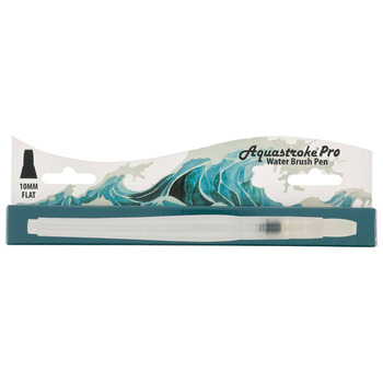 Aquastroke Pro Water Brush Pen, 10mm Large Flat