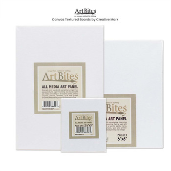 Art Bites Canvas Textured Boards by Creative Mark