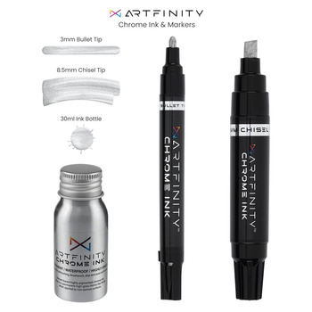 Artfinity&reg; Chrome Markers & Ink