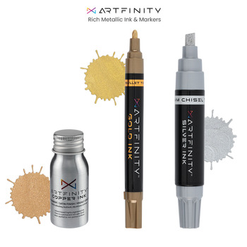 Artfinity&reg; Rich Metallic Markers & Inks