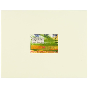 Viewpoint Artist Trading Card Mat Single Cream 8" x 10" (Pack of 10)