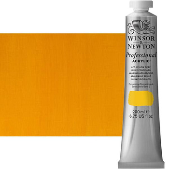 Winsor & Newton Professional Acrylic Azo Yellow Deep 200 ml