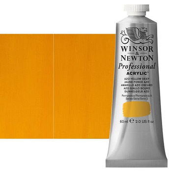 Winsor & Newton Professional Acrylic Azo Yellow Deep 60 ml