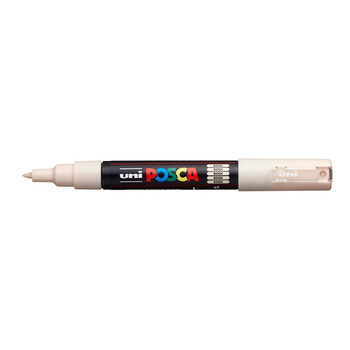 Posca Acrylic Paint Marker 0.7-1 mm X-Fine Tip Beige
