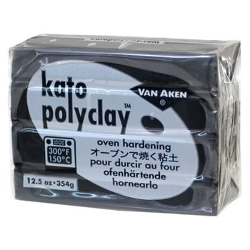 Van Aken Kato Polyclay 12.5oz Black