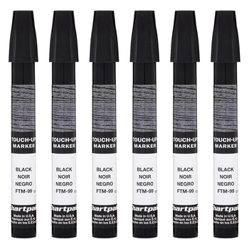 Chartpak Frame Touch-Up Markers - Black (Box of 6)