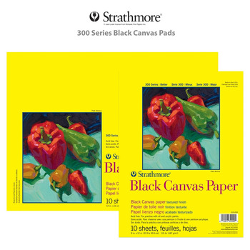 Strathmore 300 Series Black Canvas Pads