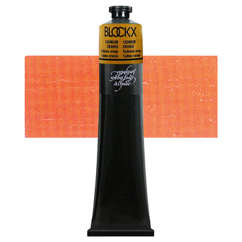 Blockx Oil Color 200 ml Tube - Cadmium Orange
