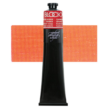 Blockx Oil Color 200 ml Tube - Cadmium Red Orange