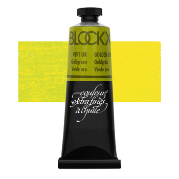 Blockx Oil Color 35 ml Tube - Golden Green