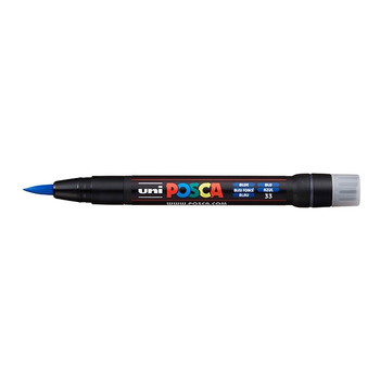 Posca Acrylic Paint Marker 1-10 mm Brush Tip Blue