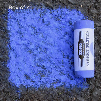 Box of 4 Soho Jumbo Street Pastels Blue Purple