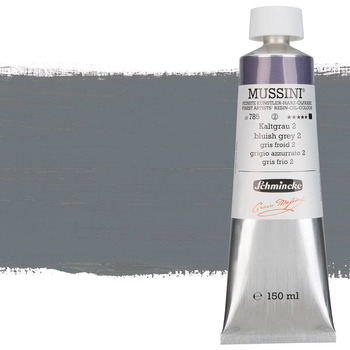 Schmincke Mussini Oil Color 150ml - Bluish Grey 2