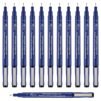 Acurit Technical Drawing Pen 0.60mm, 12 Pack