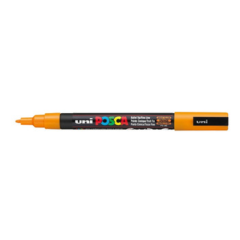 Posca Acrylic Paint Marker 0.9-1.3 mm Fine Tip Bright Yellow