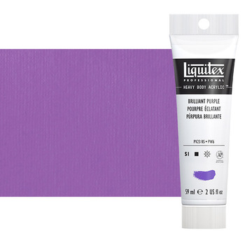 Liquitex Heavy Body Acrylic - Brilliant Purple, 2oz Tube