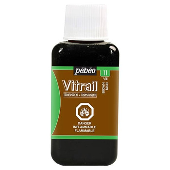 Pebeo Vitrail Color Brown 250 ml