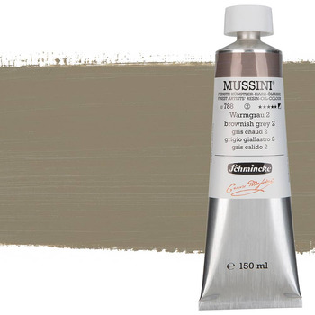 Schmincke Mussini Oil Color 150ml - Brownish Grey 2