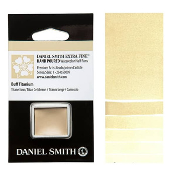Daniel Smith Watercolor Half Pan - Buff Titanium