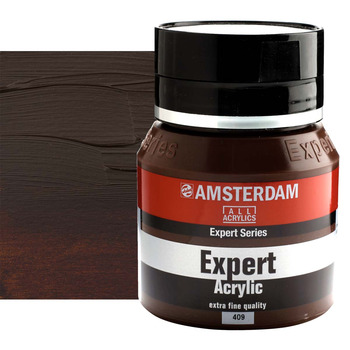 Amsterdam Expert Acrylic, Burnt Umber 400ml Jar